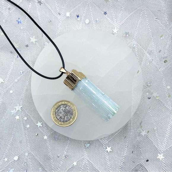 Selenite necklace - Picture 3 of 4